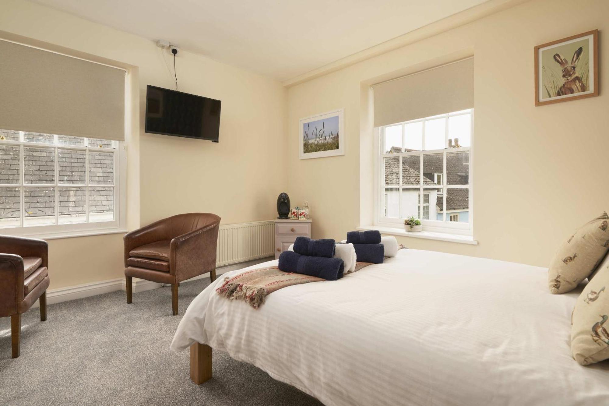 The White Hart Hotel Modbury Eksteriør bilde